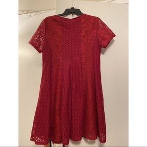 Pink business casual dress